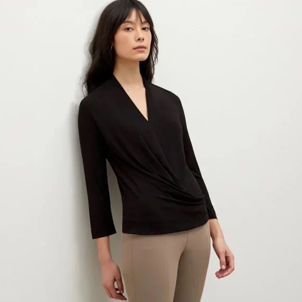 NWT MM Lafleur Deneuve Top 4.0 in Black